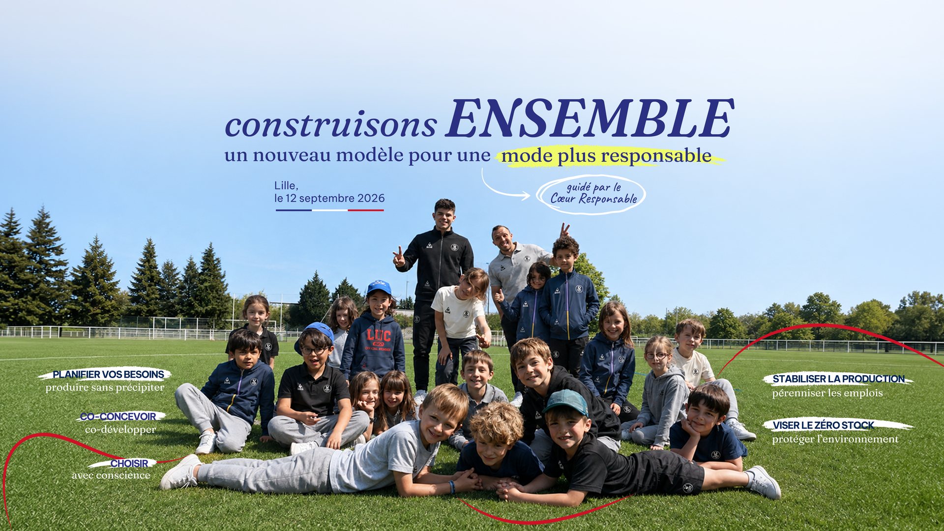 Construisons ensemble un nouveau modèle pour une mode plus responsable — Lille, le 12 septembre 2026