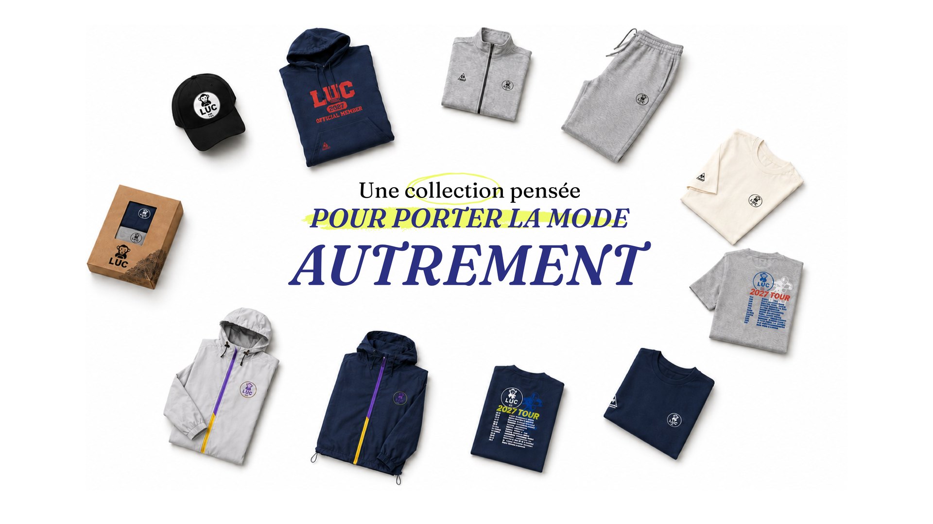 Une collection pensée pour porter la mode autrement